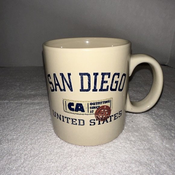Collectable San Diego Coffee Mug/Cup Limited Edition Brand Clothing CA USA large - Picture 3 of 11